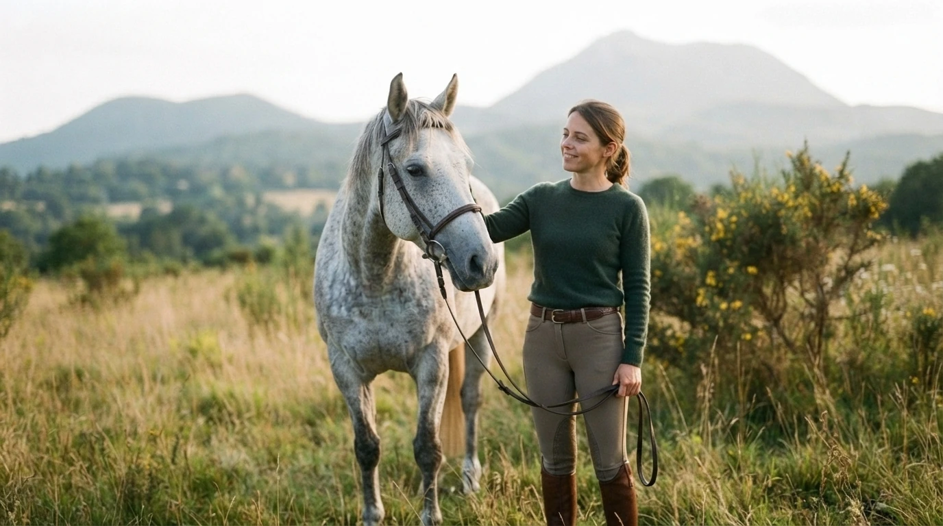 Cours d'équitation à Teilhède, Puy-de-Dôme